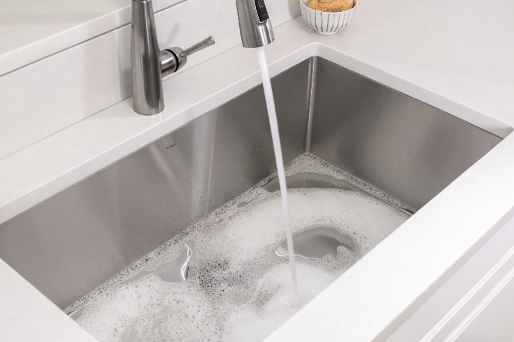 how to clean garbage disposal drain