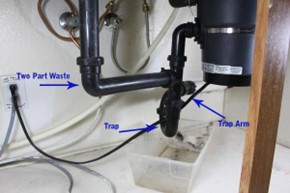 How to clean garbage disposal trap
