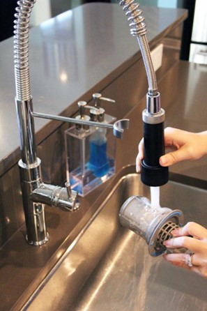 cleaning a dishwasher filter