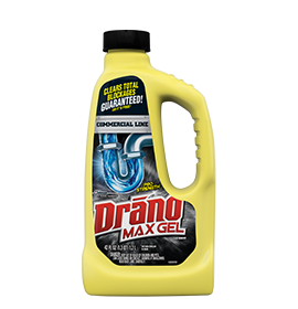 Product Drano Max Gel Clog Remover, Commercial Line transparent background